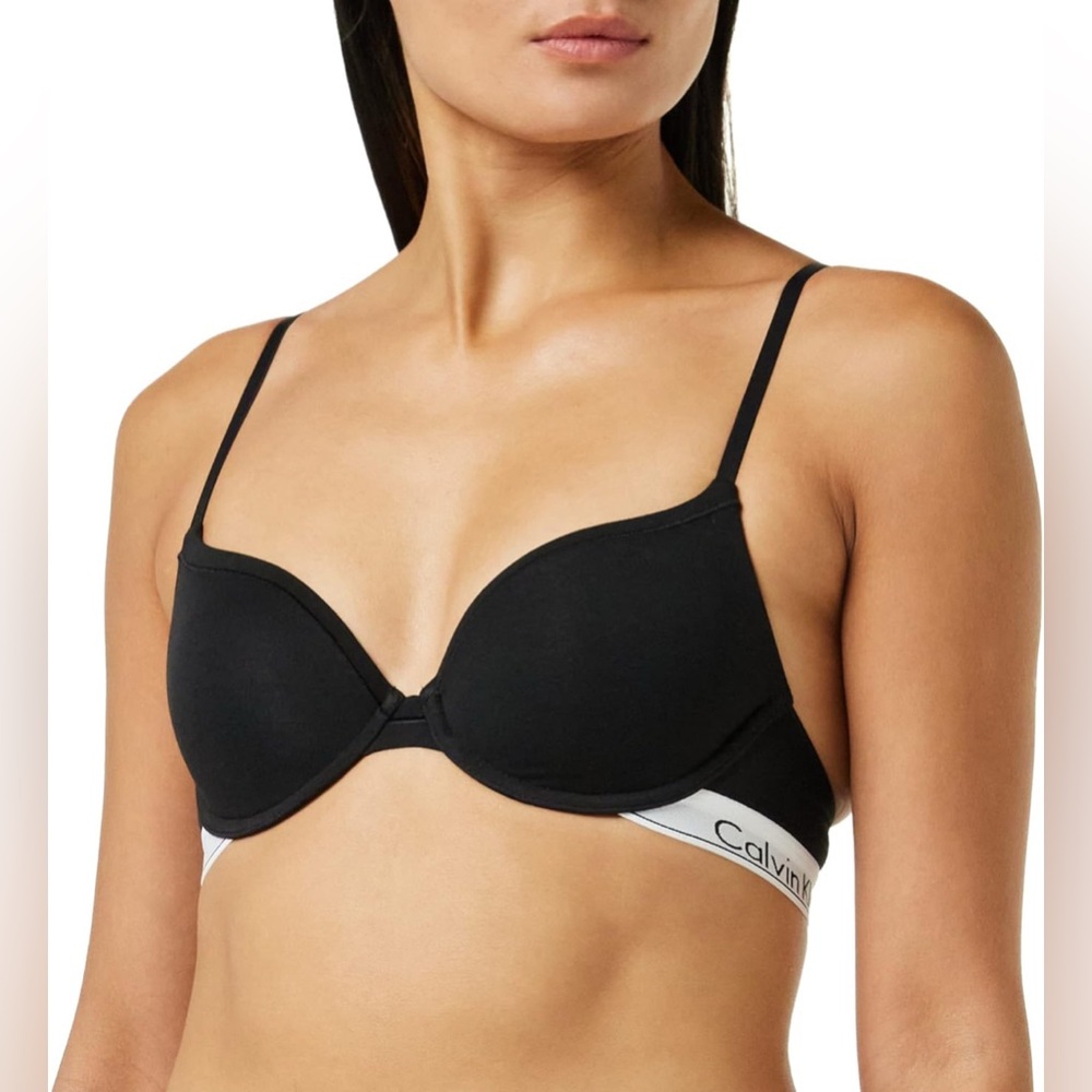 Calvin Klein Black Contour Bra - Size 36D